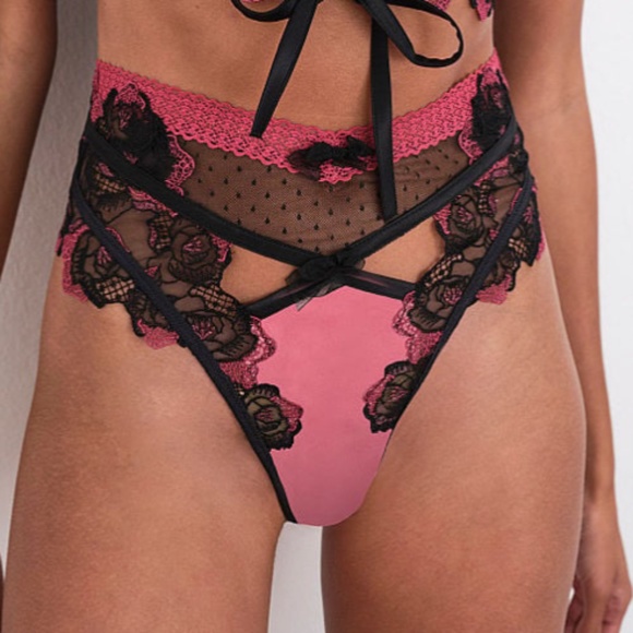 🔥HOST PICK 🔥 NWT For Love & Lemons 🍋 Ivy High-Waist Cheeky Panty - Picture 3 of 4